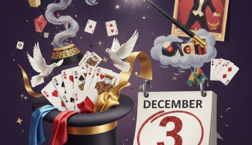 12月3日「奇術の日」を深掘り！マジックの歴史・制定理由（いーにーさん）から全国イベントまで