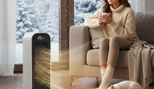 【Azamar】セラミックファンヒーターPTC-1500P1の魅力とは？寒い冬の悩みを一気に解決する速暖＆省エネ暖房の決定版！