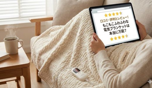 電気ブランケット cozywave-g1 のクチコミ・評判とレビュー！もこもこふわふわな電気ブランケットは本当に万能？