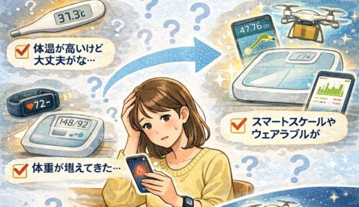スマートスケールやウェアラブルが高度化した今、不安な毎日の体調管理はどう変わる？
