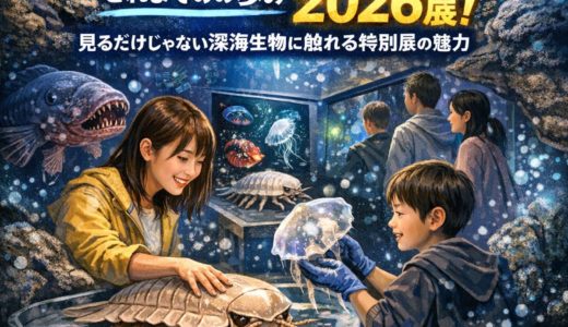 【サンシャイン水族館】ゾクゾク深海生物 これまでの歩み2026展！見るだけじゃない深海生物に触れる特別展の魅力