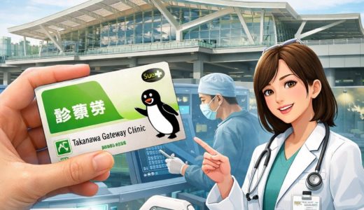 Suicaが診察券になる？高輪ゲートウェイの次世代医療が凄すぎる！設定方法やセキュリティの不安を解説