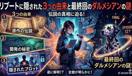 リブート冬橋(永瀬廉)の変身後はなぜ北村匠海？マチムラに隠された3つの由来と最終回のダルメシアンの謎！